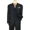 Extrema Navy Blue Shadow Pinstripes Super 120's Wool Vested Suit S3031 / 3
